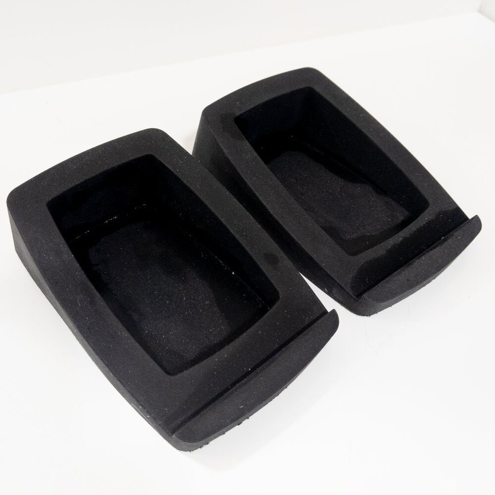 Audioengine Desktop Speaker Stands Tilted Black 3.75" x 6.25" x 1.75" DS1 Used